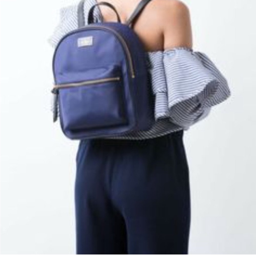 Kate Spade Bradley Wilson Road backpack purse Navy
